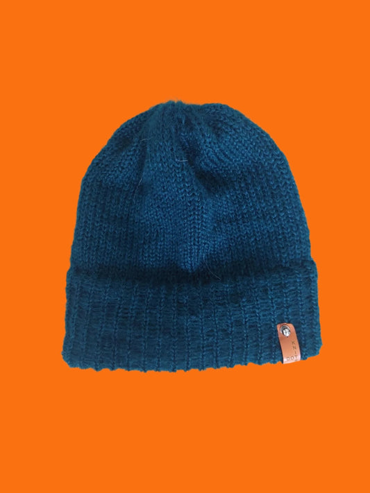 3.9 Mohair Hat - Peacock