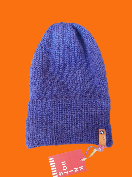 3.6 Mohair Hat - Purple