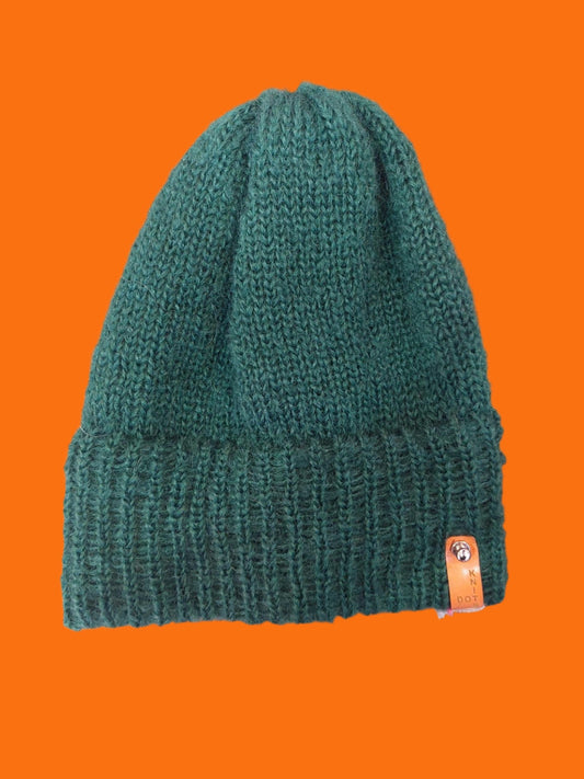 3.8 Mohair Hat - Green