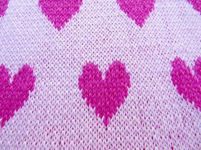 I Heart My Scarf - Blush – DOT KNITS