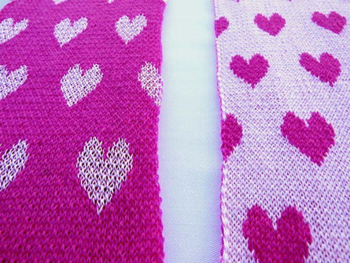 I Heart My Scarf - Blush – DOT KNITS