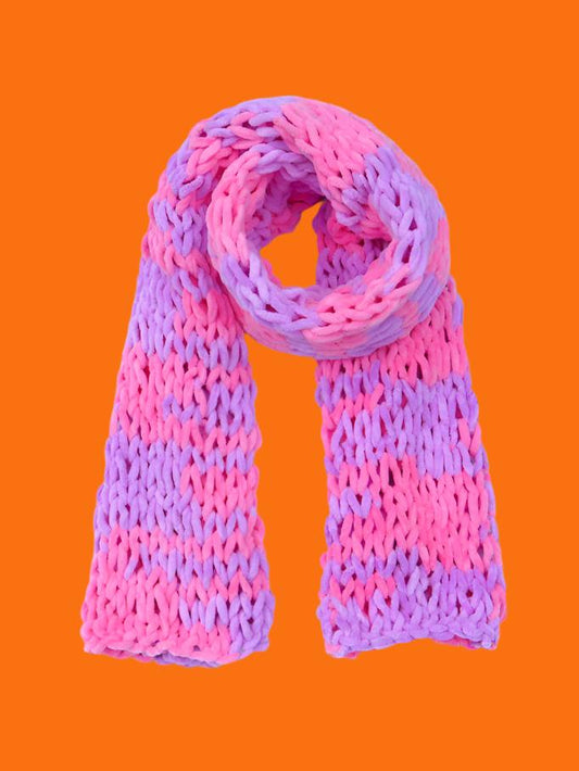 Dot Knits Scarves - Squishy Scarf Pastel Mix